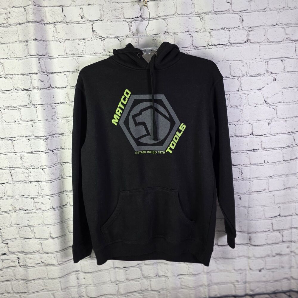 Matco Tools Men's Large Black Graphic Logo Hoodie